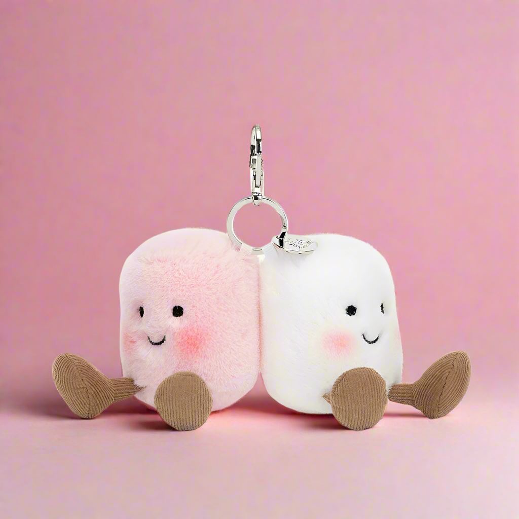 Bag Charm | Amuseable Pair of Marshmallows