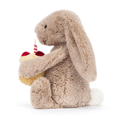 Beige Birthday Bunny