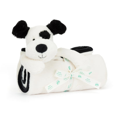 Blankie | Bashful Black & Cream Puppy