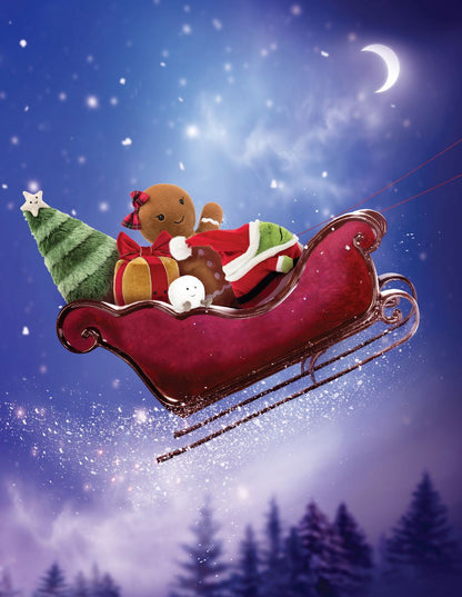 Christmas | Jolly Gingerbread Ruby Large