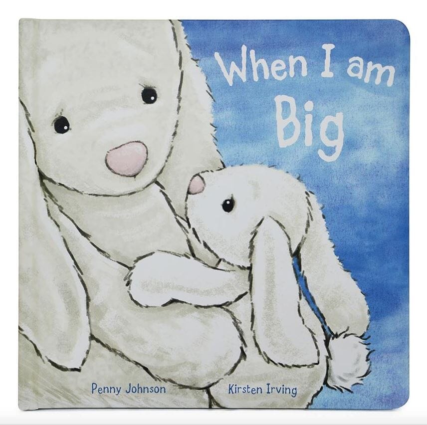 When I Am Big Book & Bashful Cream Bunny Medium